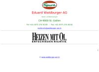 Waldburger Eduard AG