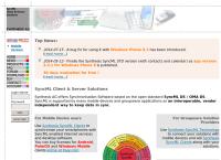 Website von Synthesis AG