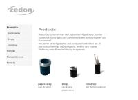 zedon gmbh Wohn- und Büroaccessoires, Möbel; Design, Produktion, Vertrieb