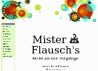 Website von Mister Flausch's Tiergesundheits-Praxis - Komplementärmedizin & Fellpflege