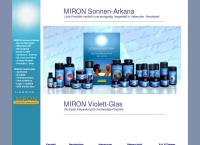 Miron GmbH Sonnen-Arkanum, Violett-Glas