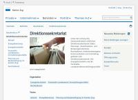 Kantonale Verwaltung Baudirektion