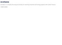 Website von ecotawa ag