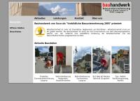 Website von Bauhandwerk AG Langnau