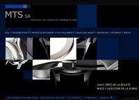 Website von MTS SA Matériaux Technologies Surfaces
