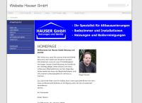 Hauser, Heizung und Sanitär GmbH