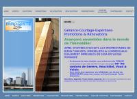 Website von Immogeste SA