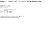 August + Margrith Künzel Landschaftsarchitekten AG