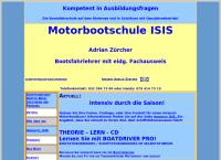 Motorbootschule ISIS Adrian Zürcher