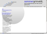 Sommer Grimaldi, Personalberatung auf den Punkt gebracht.