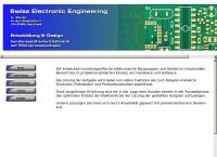 Website von Swiss Electronic Engineering K. Stucki