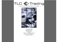Website von TLC Trading GmbH