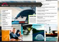 Website von TX Logistik GmbH