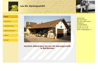 Leu AG Gipsergeschäft