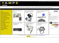 Website von YAMPE GmbH
