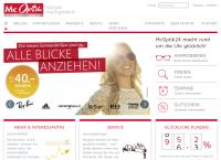 Website von Graffiti GmbH Dachgesellschaft der McOptik-Gruppe