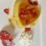 Chez Carla et Nuno Onex - Dessert tarte aux fraises