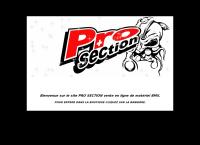 Website von Pro-Section, Eric Breuils