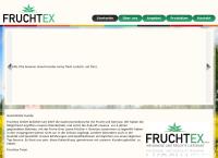 Website von Fruchtex GmbH