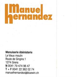 Menuiserie-ébénisterie Hernandez Manuel