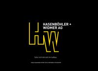 Hasenböhler + Widmer AG