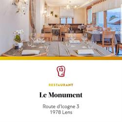 Le Monument Bistrot Gourmand Sàrl