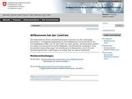 Eidgenössische Kommunikationskommission ComCom