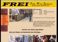 Frei, Tabak-Weine-Spirituosen