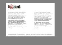 Talent development GmbH
