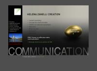 Website von Helena Zanelli, Création