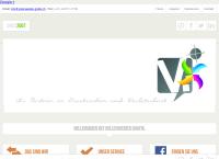 Website von Alfred und Pascal Vollenweider, Grafik & Typografie