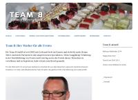 Website von teaM B Events + Catering GmbH