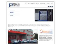 Website von Peterhans Flachdachbau GmbH