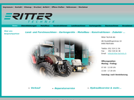 Website von Ritter Technik AG