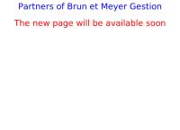 BMG Brun & Meyer Gestion SA