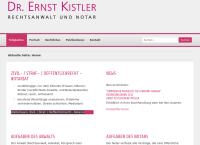 Dr. iur. Ernst Kistler Advokatur- & Notariatsbüro