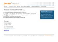 Pensofinance SA