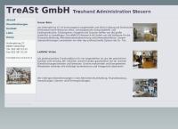 Website von Treast GmbH