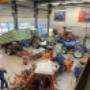 Es gibt viel zu tun in unserer Landtechnik-Werkstatt in Oberdorf. Von Service über Reparatur bis hin zu bereit machen zur Auslieferung ist alles dabei.