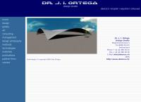 Website von Dr. J. i. Ortega, Design Studio