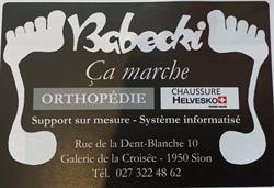 Babecki Chaussures Sàrl
