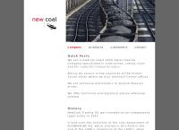 Website von NewCoal Trading AG