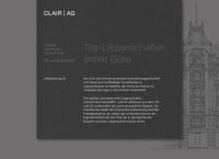 Website von Clair Finanz Holding AG
