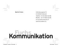 Fuchs Kommunikation