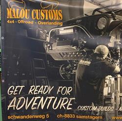 MALOU CUSTOMS Drapela Kohout