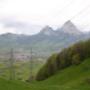Aussicht auf den Talkessel Schwyz und die Mythen