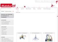 Website von Kinderland NEESER AG