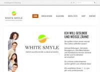Website von WHITE SMYLE dental