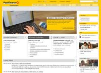 Website von Postomat Bern, PostFinance Hauptsitz