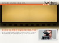 Website von Weinhold Video + Doku